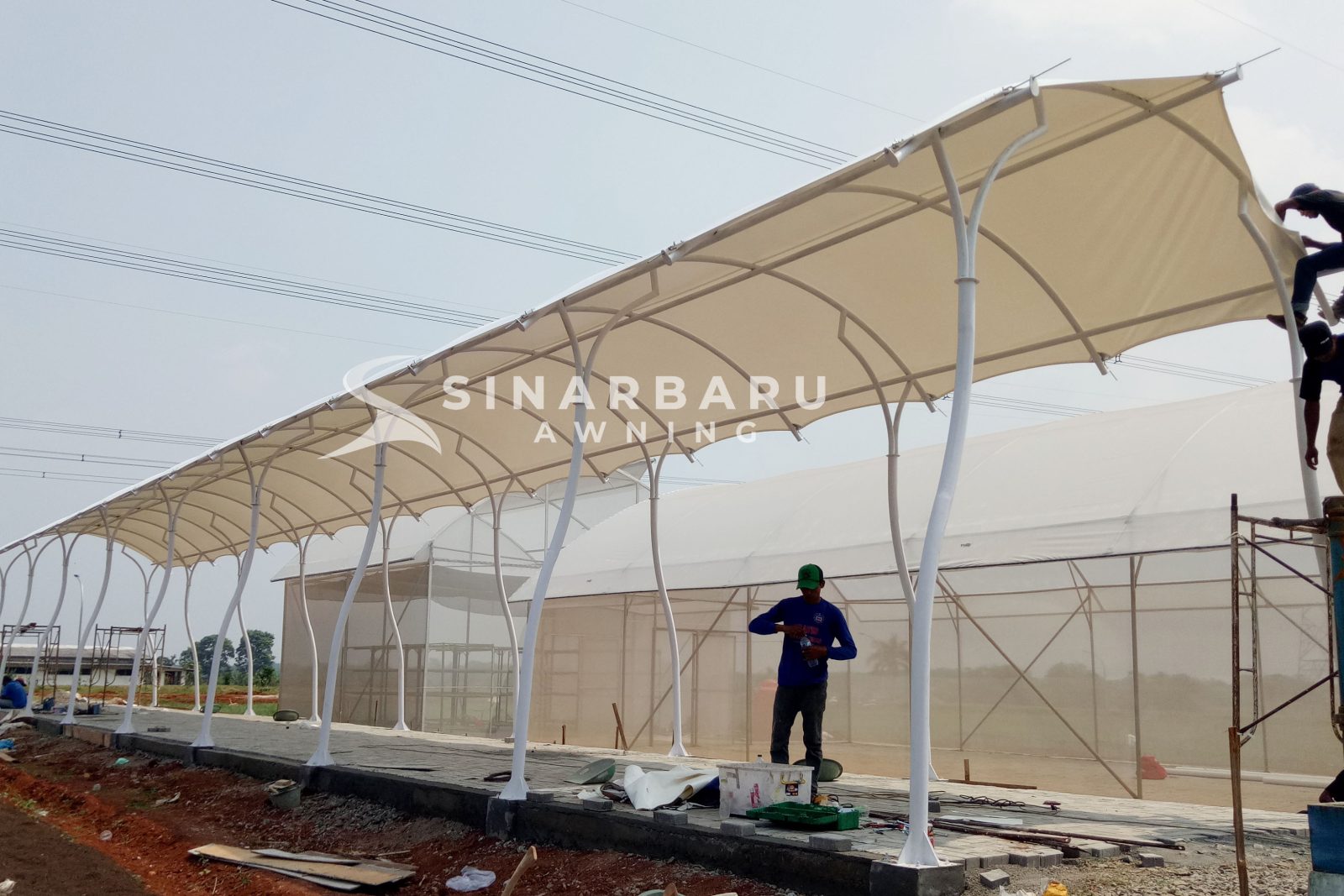 Inspirasi Tenda Canopy Membrane Serpong  tangerang