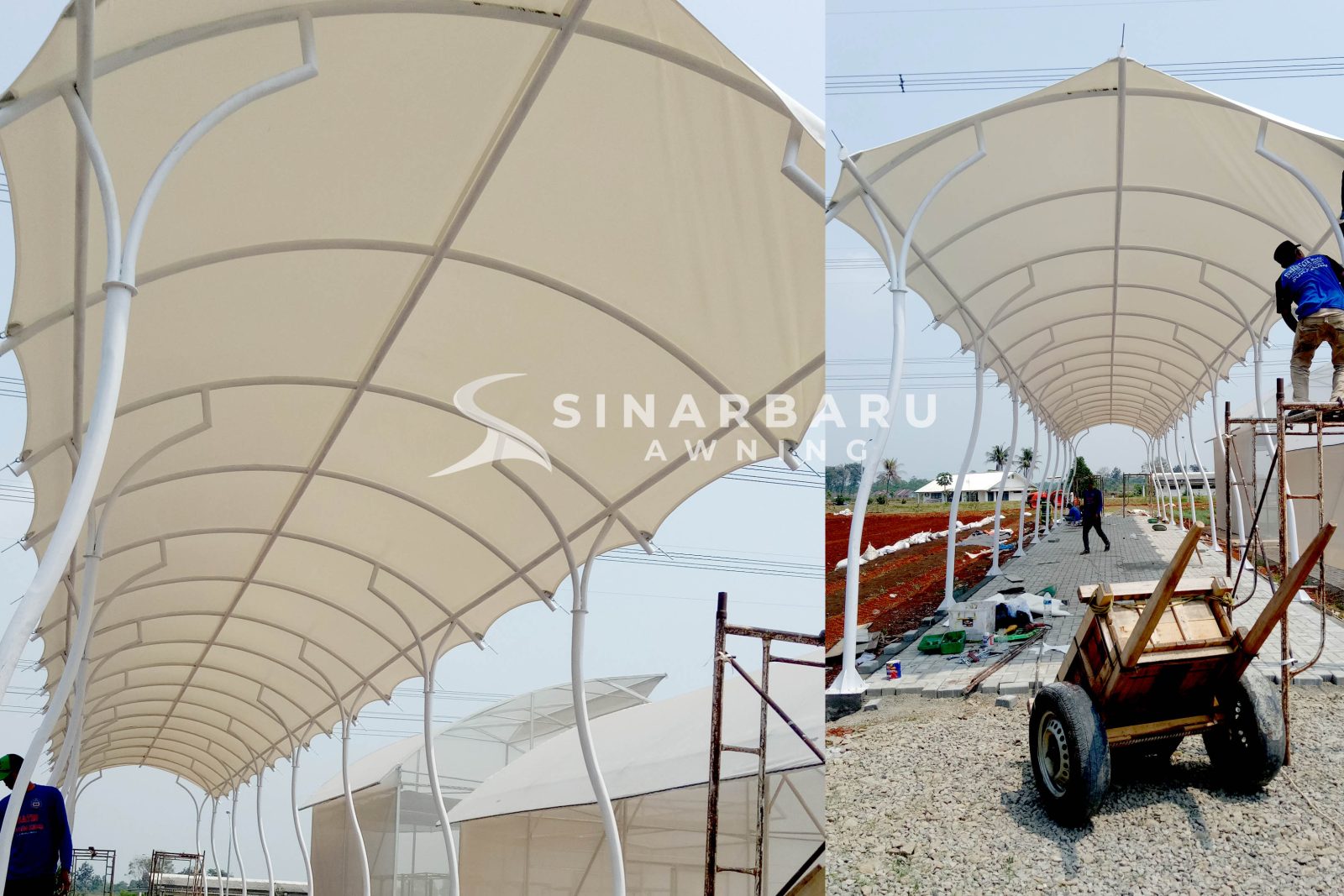 Inspirasi Tenda Canopy Membrane Serpong  tangerang